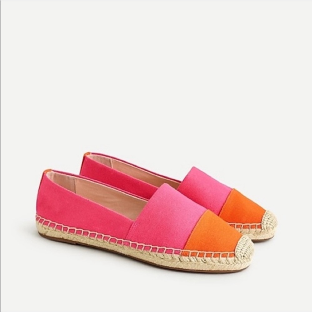 J Crew Canvas Espadrilles